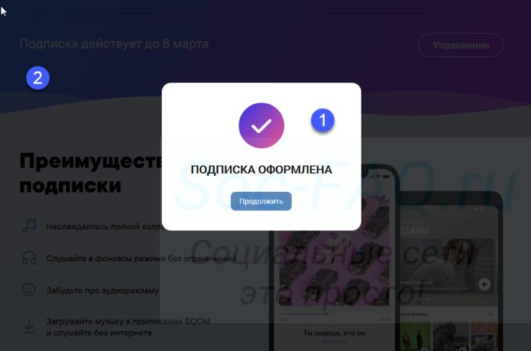 Как оформить подписку на музыку в вк с компьютера студентов